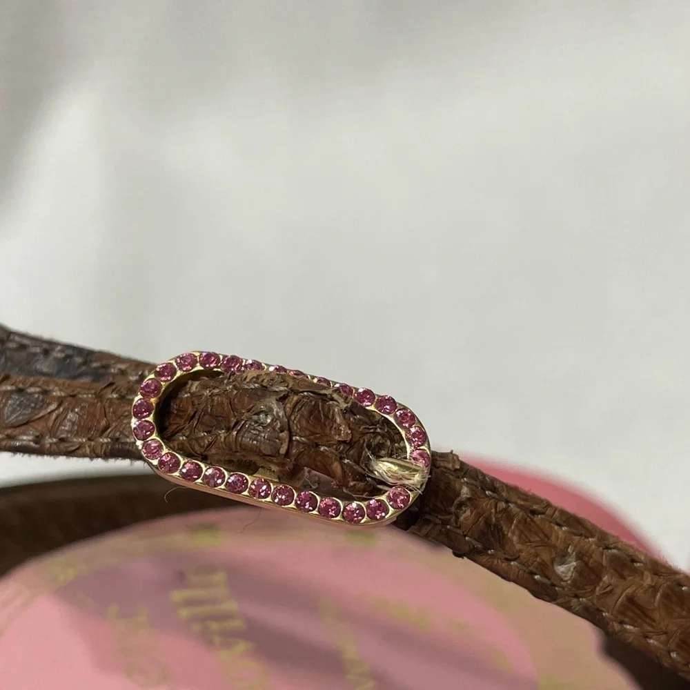 Rene Caovilla Serpente Marrone - Picture 6 of 9